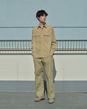 画像をギャラリービューアに読み込む, OFFICER SHIRT L/S (STRONG TWIST GABERDINE)