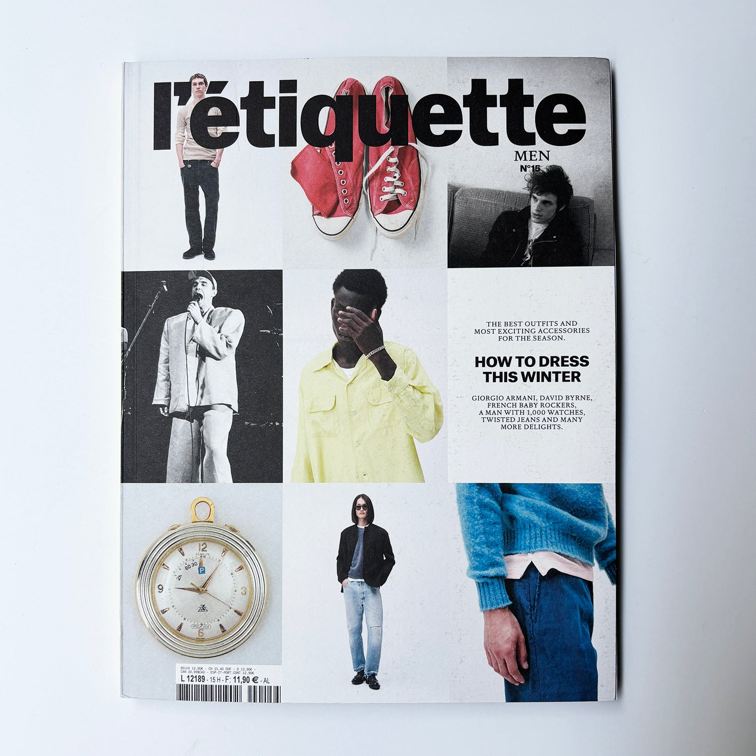 L'ÉTIQUETTE HOMME 15 AUTUMN-WINTER 2025 ル エチケットマガジン レ