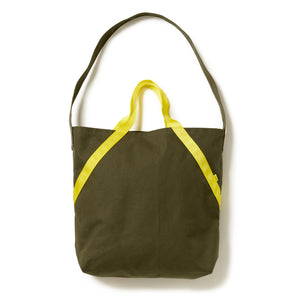 Riprap リップラップ “A TOTE” オリーブ/イエロー A TOTE Riprap リップラップ Tote bag トートバッグ ショルダーバッグ