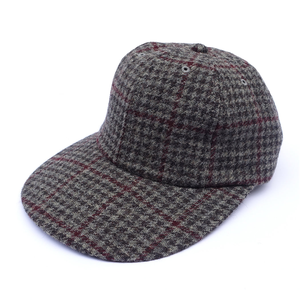 SEMI LONG BRIM CAP (MOON & HARRIS TWEED)