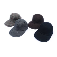 画像をギャラリービューアに読み込む, SEMI LONG BRIM CAP (MOON &amp; HARRIS TWEED)
