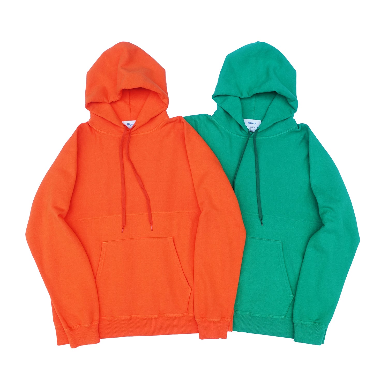 GD HALF-REVERSE HOODIE (COTTON LOOP WHEEL) Riprap リップラップ 