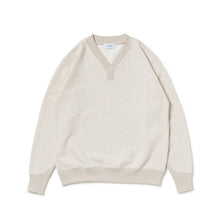 画像をギャラリービューアに読み込む, Y NECK (COTTON FLEECE LINED)
