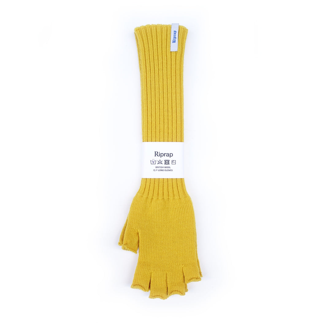 O/F LONG GLOVES (BRITISH/SOUTH AMERICAN WOOL)