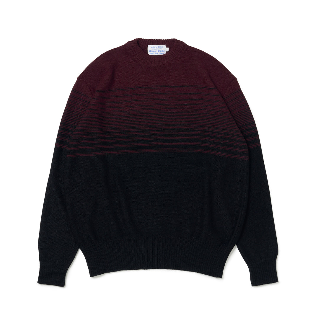 INSIDE-OUT GRADATION CREW (BABY ALPACA)