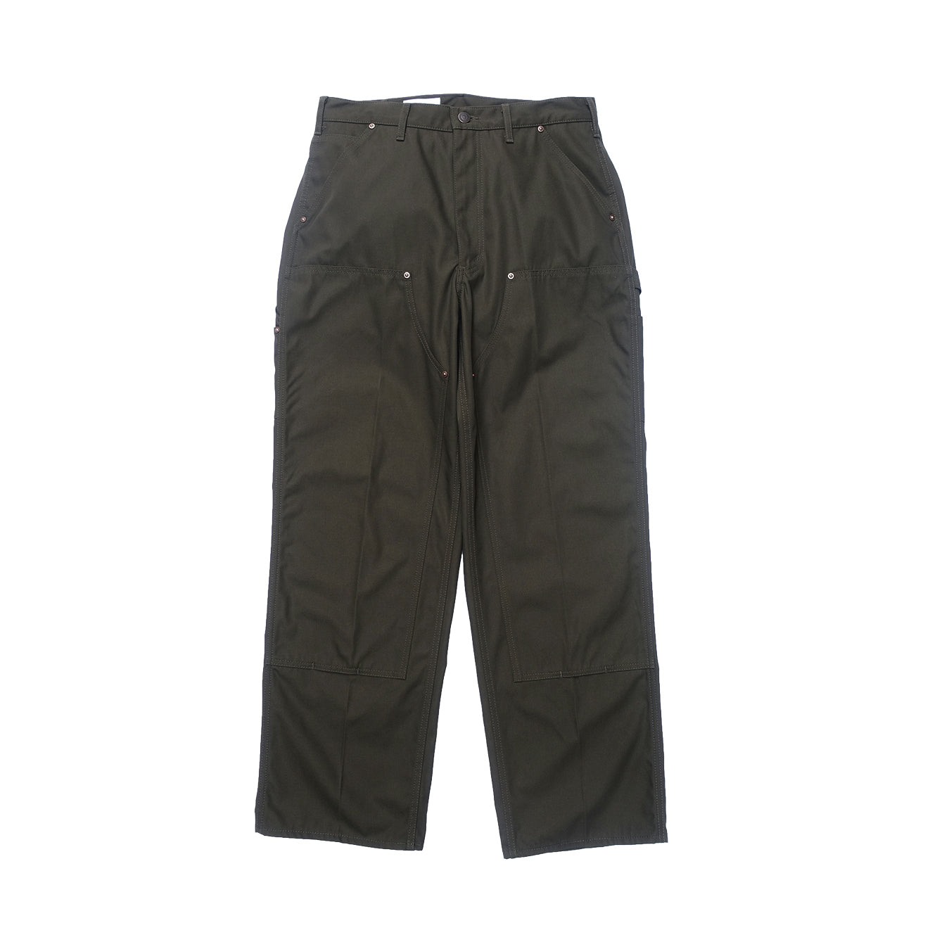 DOUBLE FRONT TROUSERS (T/C HIGHCOUNT TWILL) Riprap リップ