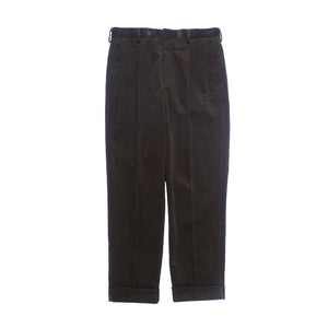 TWO TUCK SLACKS (16W HIGH-COUNT CORDUROY)