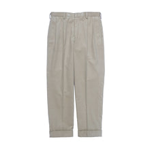 画像をギャラリービューアに読み込む, TWO TUCK SLACKS (16W HIGH-COUNT CORDUROY)
