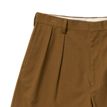 画像をギャラリービューアに読み込む, WIDE SHORT SLACKS(10oz SELVEDGE DUCK)
