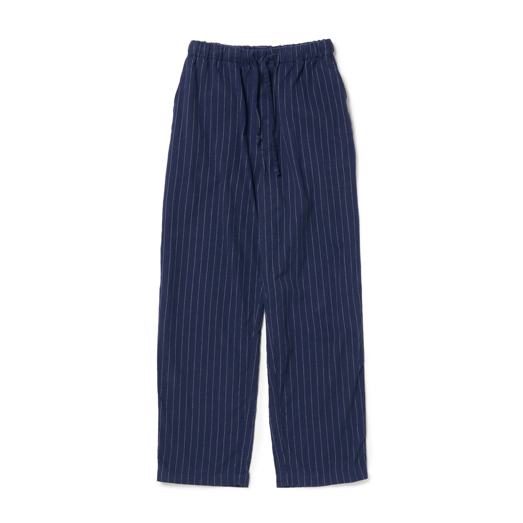 PAJAMA PANTS (CHALK STRIPE FLANNEL)