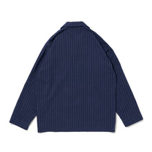 画像をギャラリービューアに読み込む, PAJAMA SHIRT (CHALK STRIPE FLANNEL)
