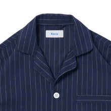 画像をギャラリービューアに読み込む, PAJAMA SHIRT (CHALK STRIPE FLANNEL)
