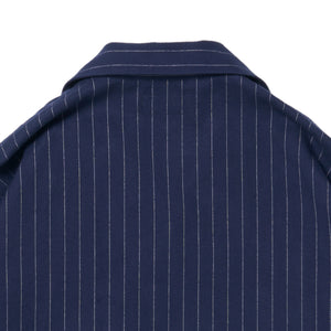 PAJAMA SHIRT (CHALK STRIPE FLANNEL)