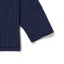 画像をギャラリービューアに読み込む, PAJAMA SHIRT (CHALK STRIPE FLANNEL)

