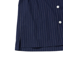 画像をギャラリービューアに読み込む, PAJAMA SHIRT (CHALK STRIPE FLANNEL)
