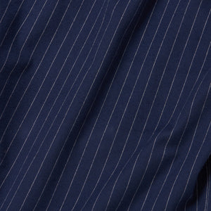 PAJAMA SHIRT (CHALK STRIPE FLANNEL)