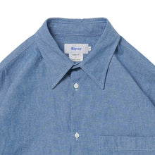画像をギャラリービューアに読み込む, FF REGULAR COLLAR SH (6oz SELVEDGE CHAMBRAY)
