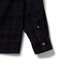画像をギャラリービューアに読み込む, OPEN COLLAR SH L/S (21W PLAID CORDS)
