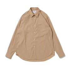 画像をギャラリービューアに読み込む, FF REGULAR COLLAR SHIRT (COTTON POPLIN STRIPE)
