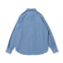 画像をギャラリービューアに読み込む, FLAP POCKET SHIRT (6oz SELVEDGE CHAMBRAY)
