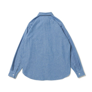 FLAP POCKET SHIRT (6oz SELVEDGE CHAMBRAY) Riprap リップラップ