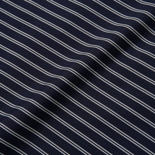 画像をギャラリービューアに読み込む, POLO SHAPED SH L/S (COTTON POPLIN STRIPE)
