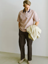 画像をギャラリービューアに読み込む, POLO SHAPED SH S/S (COTTON POPLIN STRIPE)
