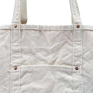 "PULL HANDLES UP NOT OUT↑" CUSTOM TOTE BAG