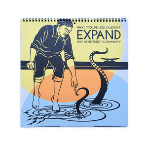 NIKKI McCLURE: 2021 CALENDAR "EXPAND" HOW WE INTERSECT IS COMMUNITY
