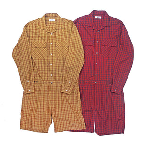 TROPICAL SUIT (PLAID BROAD)