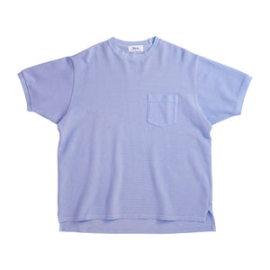 HW PK CREW S/S (GARMENT-DYED MOSS)