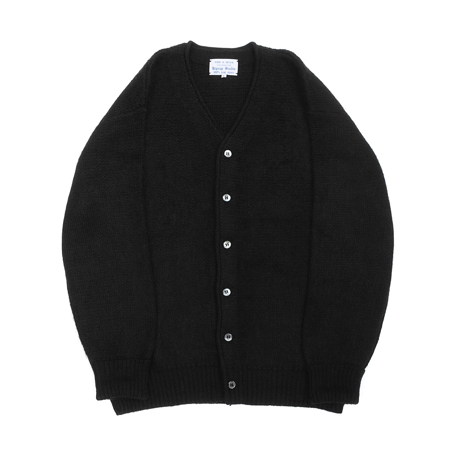Riprap (リップラップ) HW JACQUARD CARDIGAN (100% BABY ALPACA